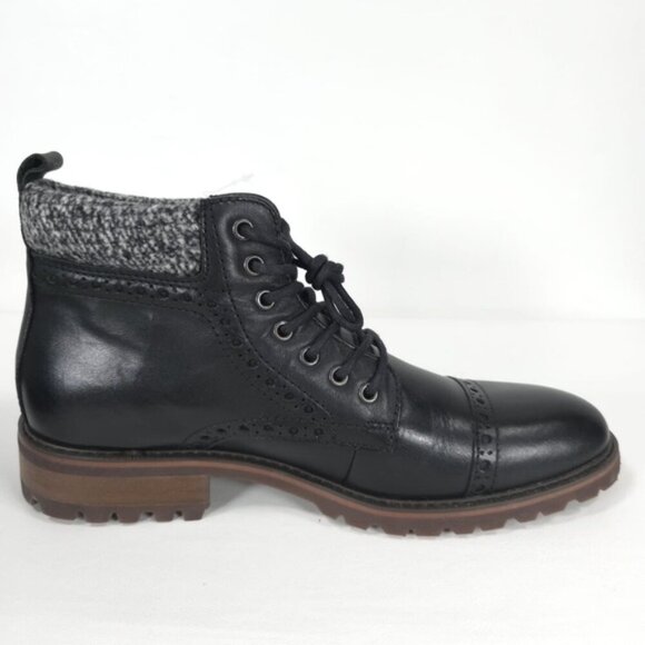 NWOB LA MILANO THOMAS GENUINE LEATHER Cap Toe Lace Up Casual Oxford Boots B51573 main image 7